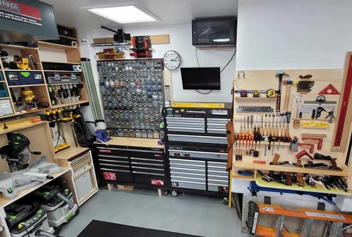 wood shop set up guide